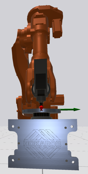 Front view of Robot and Hokarob RT_300_350